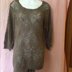 Tunic sweater